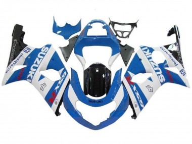 Purchase 2000-2002 White Light Blue Glossy Black Red Suzuki GSXR1000 Motorcycle Fairings UK