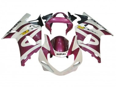 Purchase 2000-2002 White Purple Yellow Suzuki GSXR1000 Motorcycle Fairings UK