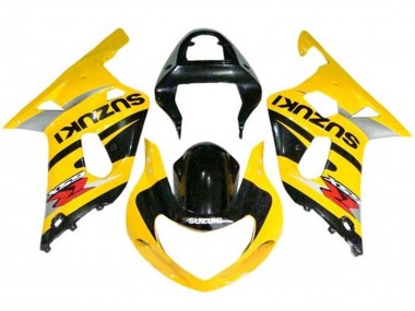 Purchase 2000-2002 Yellow Grey Black Suzuki GSXR1000 Motorcycle Fairings UK