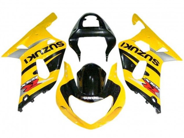 Purchase 2000-2002 Yellow Grey Black Suzuki GSXR1000 Motorcycle Fairings UK