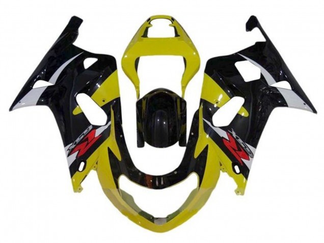 Purchase 2000-2002 Yellow Silver Glossy Black Red Suzuki GSXR1000 Motorcycle Fairings UK