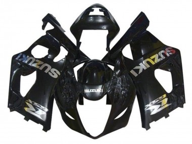 Purchase 2003-2004 Glossy Black Chrome Suzuki GSXR 1000 Motorcycle Fairings UK