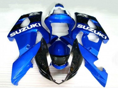 Purchase 2003-2004 Blue Black White Suzuki GSXR 1000 Motorcycle Fairings UK