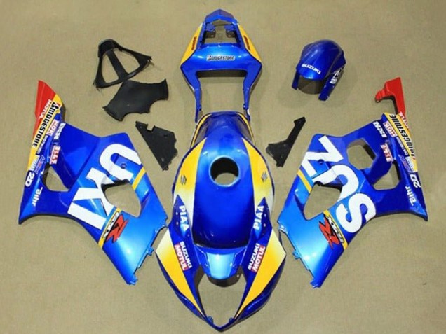 Purchase 2003-2004 Blue Yellow Red White Motul Suzuki GSXR 1000 Motorcycle Fairings UK