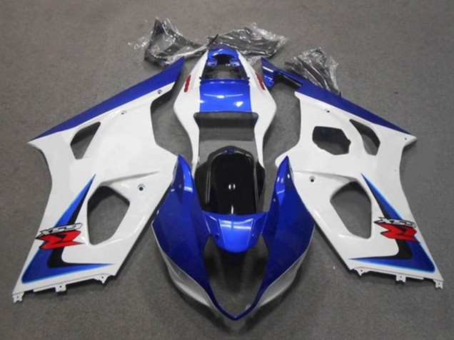 Purchase 2003-2004 White Blue Black Red Suzuki GSXR 1000 Motorcycle Fairings UK