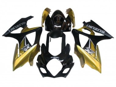 Purchase 2005-2006 Black Gold Silver Suzuki GSXR 1000 Motorcycle Fairings UK