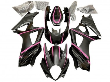 Purchase 2005-2006 Glossy Black Matte Black Pink Suzuki GSXR 1000 Motorcycle Fairings UK