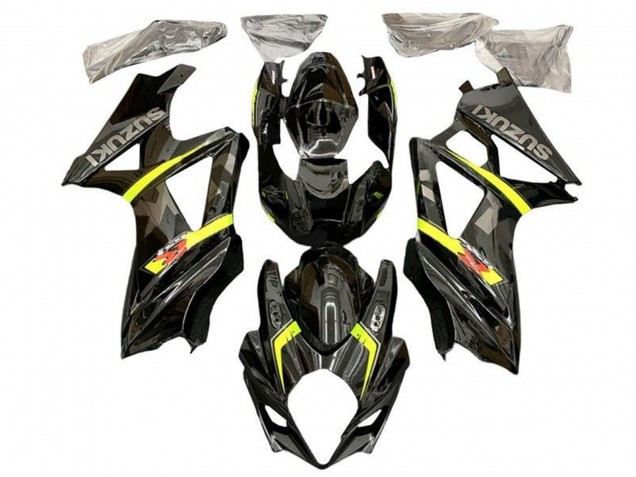 Purchase 2005-2006 Black Yellow Grey Suzuki GSXR 1000 Motorcycle Fairings UK