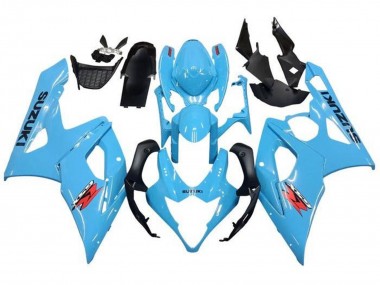 Purchase 2005-2006 Light Blue Black Red Suzuki GSXR 1000 Motorcycle Fairings UK