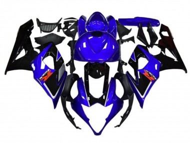 Purchase 2005-2006 Blue Black White Stripe Suzuki GSXR 1000 Motorcycle Fairings UK
