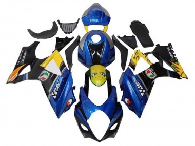 Purchase 2005-2006 Blue Yellow Black Shark Suzuki GSXR 1000 Motorcycle Fairings UK