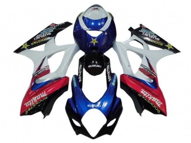 Purchase 2005-2006 White Red Blue Makita Suzuki GSXR 1000 Motorcycle Fairings UK
