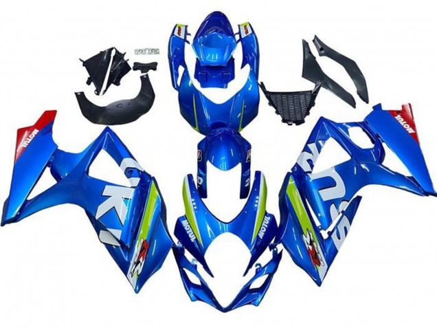 Purchase 2005-2006 Blue Green White Red Suzuki GSXR 1000 Motorcycle Fairing UK