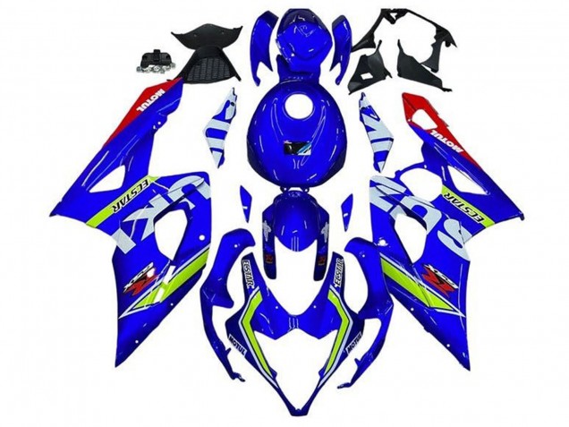 Purchase 2005-2006 Blue Green White Red Suzuki GSXR 1000 Motorcycle Fairings UK