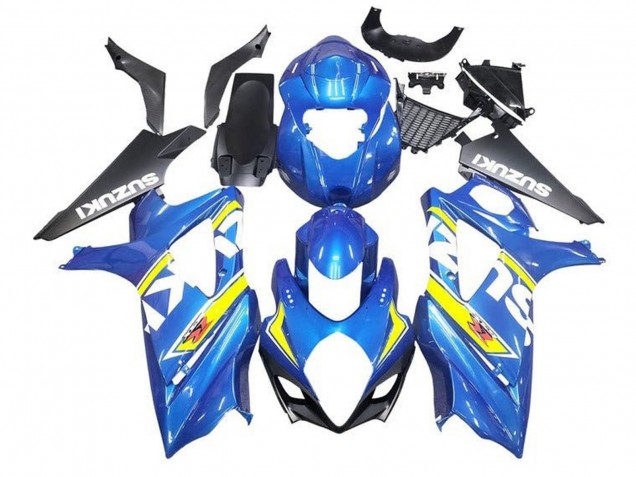 Purchase 2005-2006 Blue Yellow White Black Suzuki GSXR 1000 Motorcycle Fairings UK