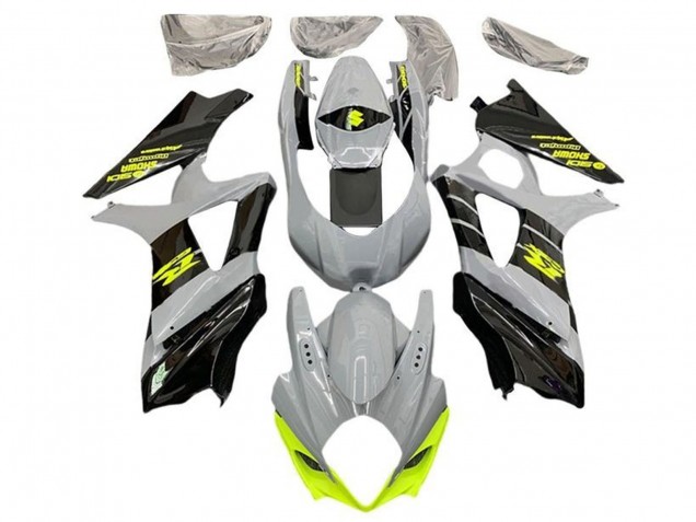 Purchase 2005-2006 Grey Black Neon Yellow Suzuki GSXR 1000 Motorcycle Fairings UK