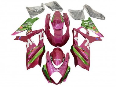 Purchase 2005-2006 Pink Green Suzuki GSXR 1000 Motorcycle Fairings UK