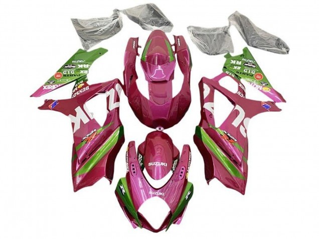 Purchase 2005-2006 Pink Green Suzuki GSXR 1000 Motorcycle Fairings UK