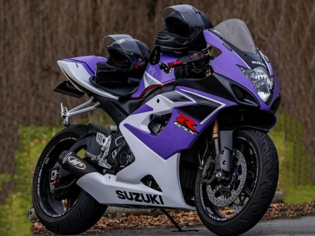 Purchase 2005-2006 Purple White Suzuki GSXR 1000 Motorcycle Fairings UK