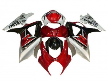 Purchase 2005-2006 Silver Red Black Suzuki GSXR 1000 Motorcycle Fairings UK