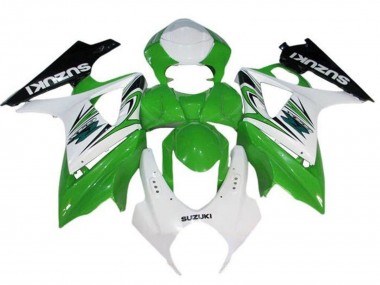 Purchase 2005-2006 White Green Black Suzuki GSXR 1000 Motorcycle Fairings UK