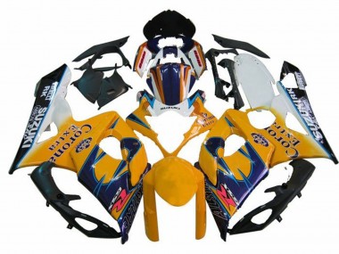 Purchase 2005-2006 White Yellow Blue Black Corona Suzuki GSXR 1000 Motorcycle Fairings UK