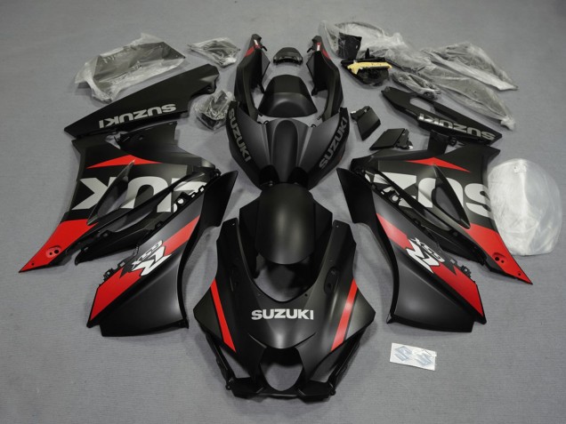 Purchase 2017-2024 Matte Black Red Grey White Suzuki GSXR1000 Motorcycle Fairings UK
