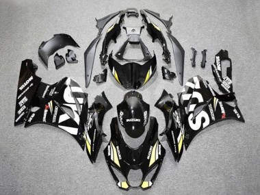 Purchase 2017-2024 Black White Yellow Suzuki GSXR1000 Motorcycle Fairings UK
