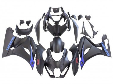Purchase 2017-2024 Matte Black Blue Suzuki GSXR1000 Motorcycle Fairings UK