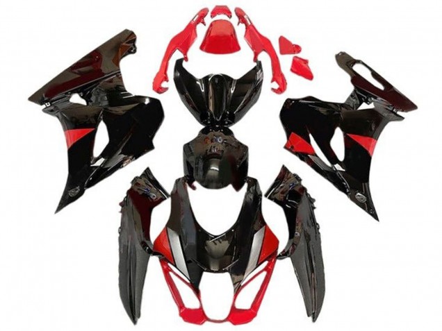 Purchase 2017-2024 Black Red Grey Suzuki GSXR1000 Motorcycle Fairings UK