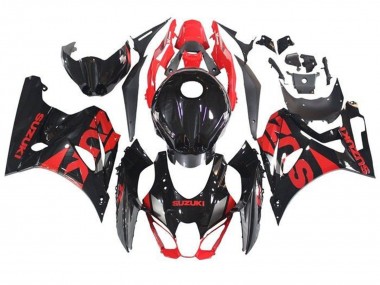 Purchase 2017-2024 Black Red Suzuki GSXR1000 Motorcycle Fairings UK