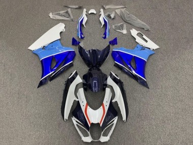 Purchase 2017-2024 White Triple Blue Red Suzuki GSXR1000 Motorcycle Fairings UK