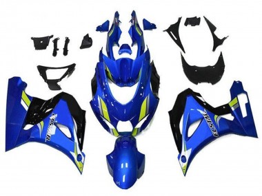 Purchase 2017-2024 Blue Green Black Ecstar Suzuki GSXR1000 Motorcycle Fairings UK