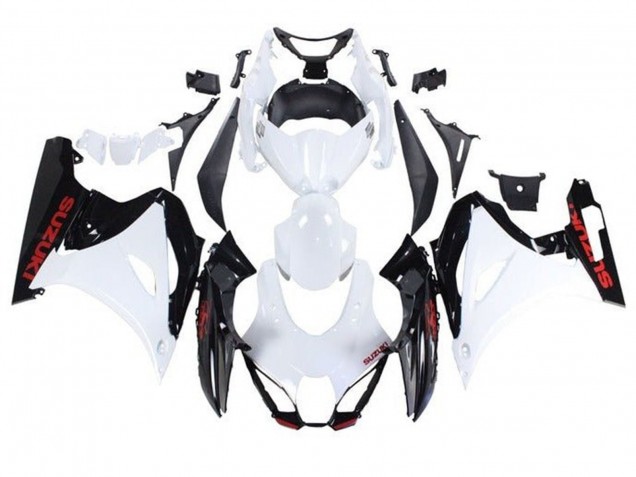 Purchase 2017-2024 White Black Red Suzuki GSXR1000 Motorcycle Fairings UK