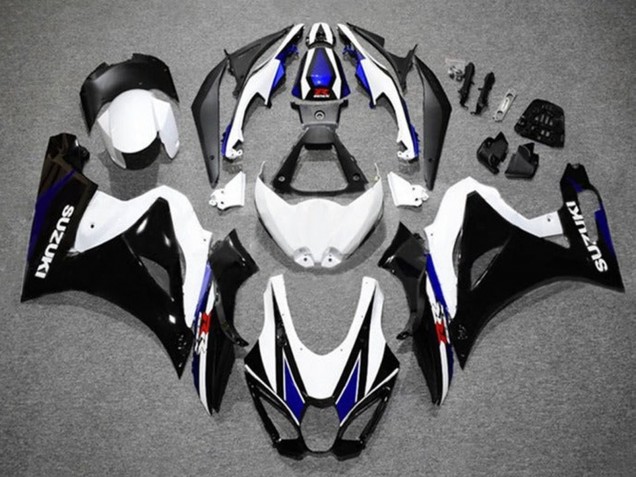 Purchase 2017-2024 White Blue Black Suzuki GSXR1000 Motorcycle Fairings UK