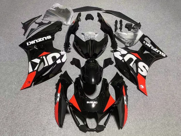 Purchase 2017-2024 Black Red White Suzuki GSXR1000 Motorcycle Fairings UK