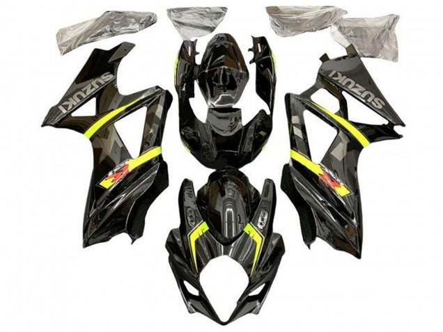 Purchase 2007-2008 Black Yellow Red Grey Suzuki GSXR 1000 Motorcycle Fairings UK