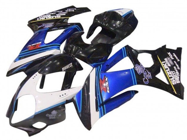 Purchase 2007-2008 White Blue Black Corona Suzuki GSXR 1000 Motorcycle Fairings UK