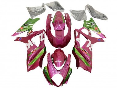 Purchase 2007-2008 Pink Green White Suzuki GSXR 1000 Motorcycle Fairings UK