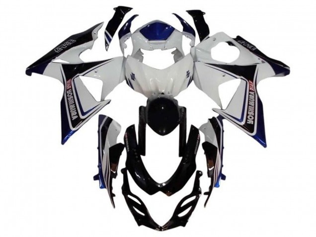 Purchase 2009-2016 White Blue Black Yoshimura Suzuki GSXR 1000 Motorcycle Fairing UK