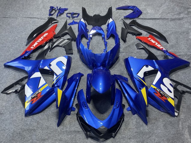 Purchase 2009-2016 Blue Red White Yellow Suzuki GSXR 1000 Motorcycle Fairings UK