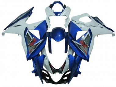 Purchase 2009-2016 White Blue Silver Suzuki GSXR 1000 Bike Fairings UK