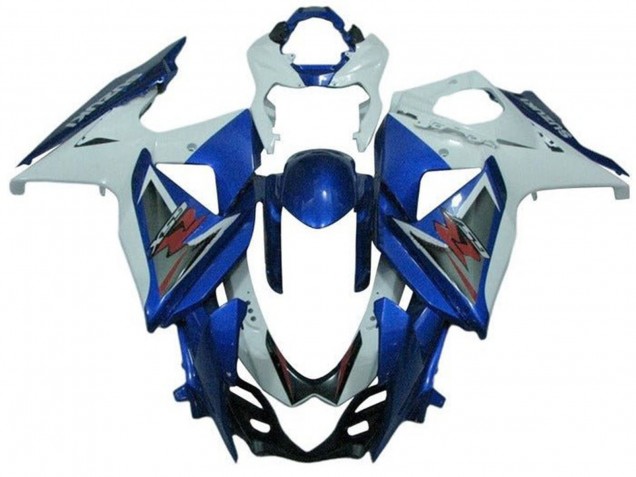 Purchase 2009-2016 White Blue Silver Suzuki GSXR 1000 Bike Fairings UK