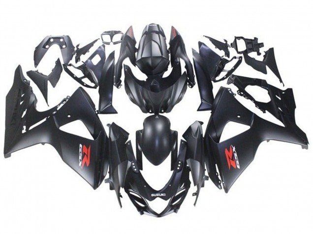 Purchase 2009-2016 Matte Black Red White Suzuki GSXR 1000 Motorcycle Fairings UK
