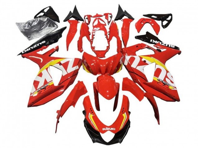 Purchase 2009-2016 Red Yellow White Black Suzuki GSXR 1000 Motorcycle Fairings UK