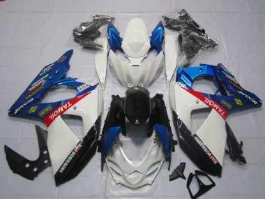 Purchase 2009-2016 White Blue Red Black TaMobil Suzuki GSXR 1000 Motorcycle Fairings UK