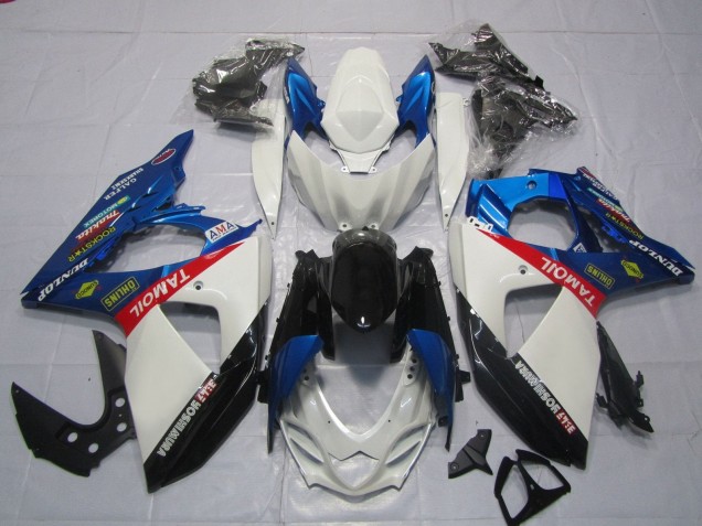 Purchase 2009-2016 White Blue Red Black TaMobil Suzuki GSXR 1000 Motorcycle Fairings UK