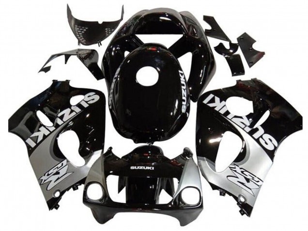 Purchase 1996-2000 Black Silver Suzuki GSXR 600 / GSXR 750 Motorcycle Fairings UK