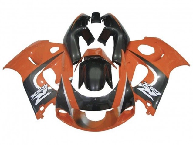 Purchase 1996-2000 Orange Black Suzuki GSXR 600 / GSXR 750 Motorcycle Fairings UK