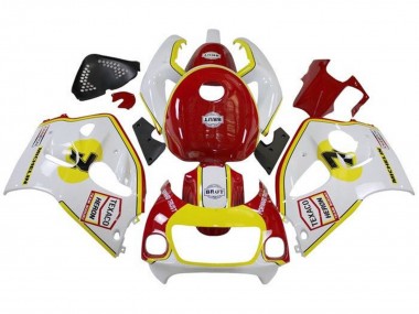 Purchase 1996-2000 White Red Yellow Texaco Suzuki GSXR 600 / GSXR 750 Motorcycle Fairings UK